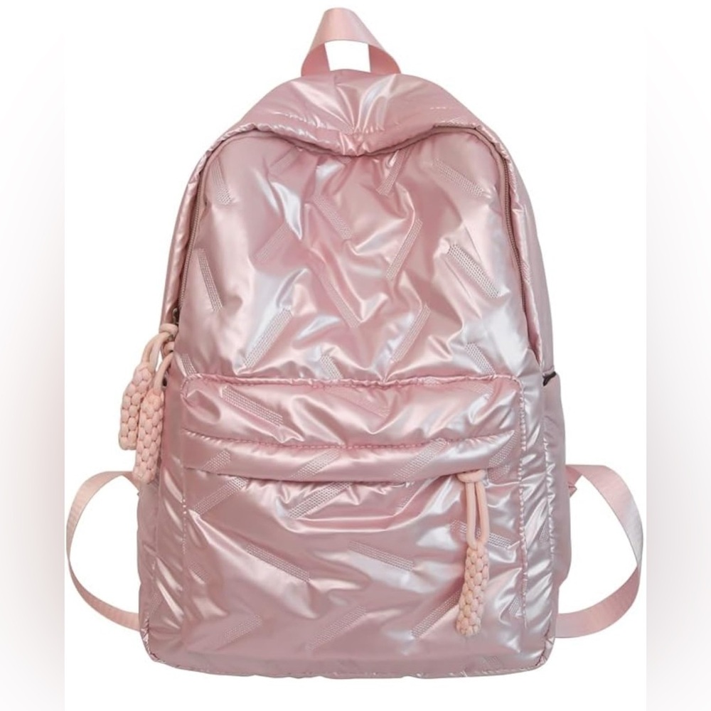 💕Ne💕 Pink Puffer Backpack